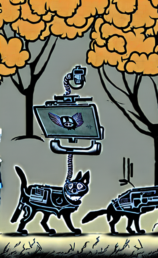 3484048446_in_the_style_of_a__prehistoric_cave_drawing__draw_a_picture__of_modern_police_with_guns__practicing_.png generated on Stable Diffusion’s Dream Studio